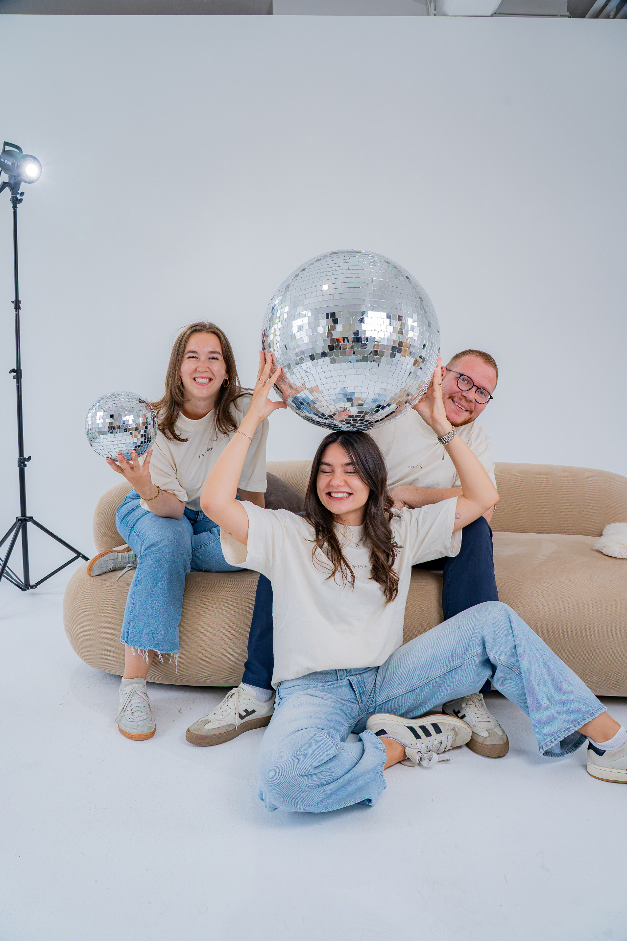 Das HYPE:TECH Team bei der Arbeit
